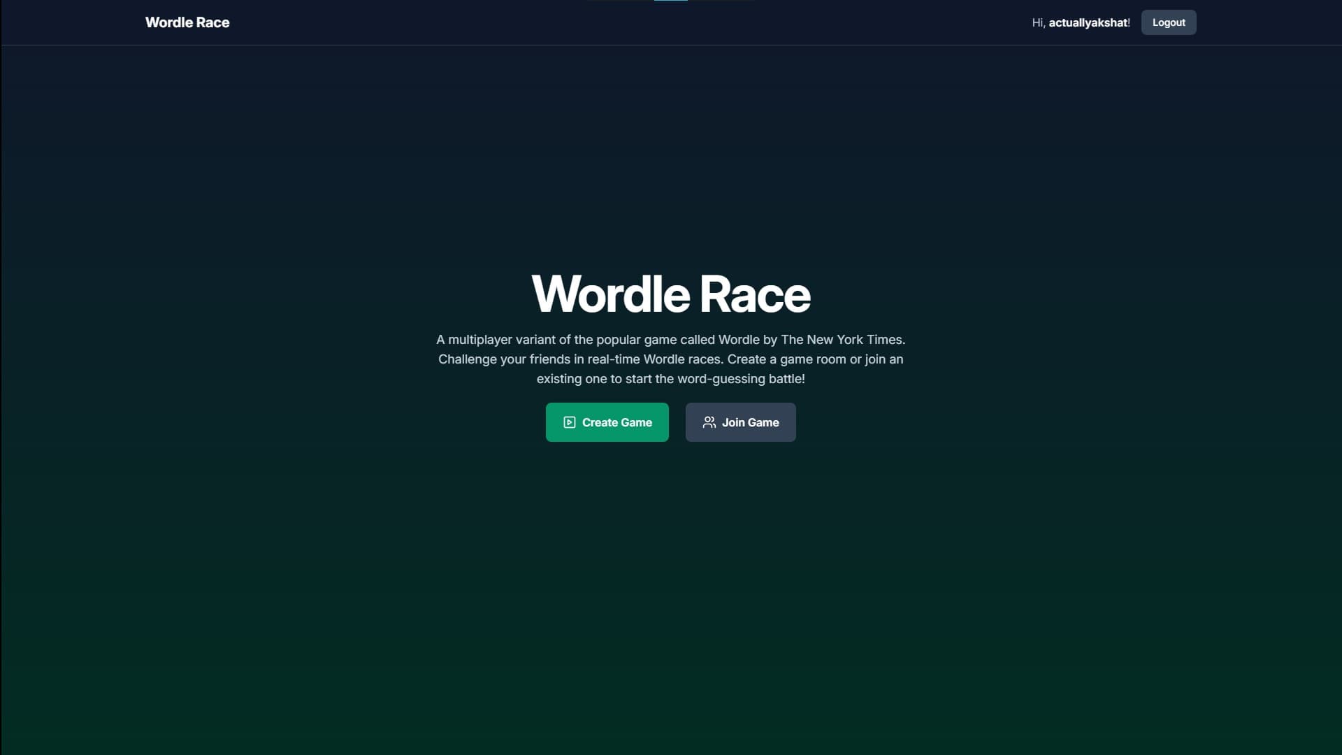 Multiplayer Wordle
