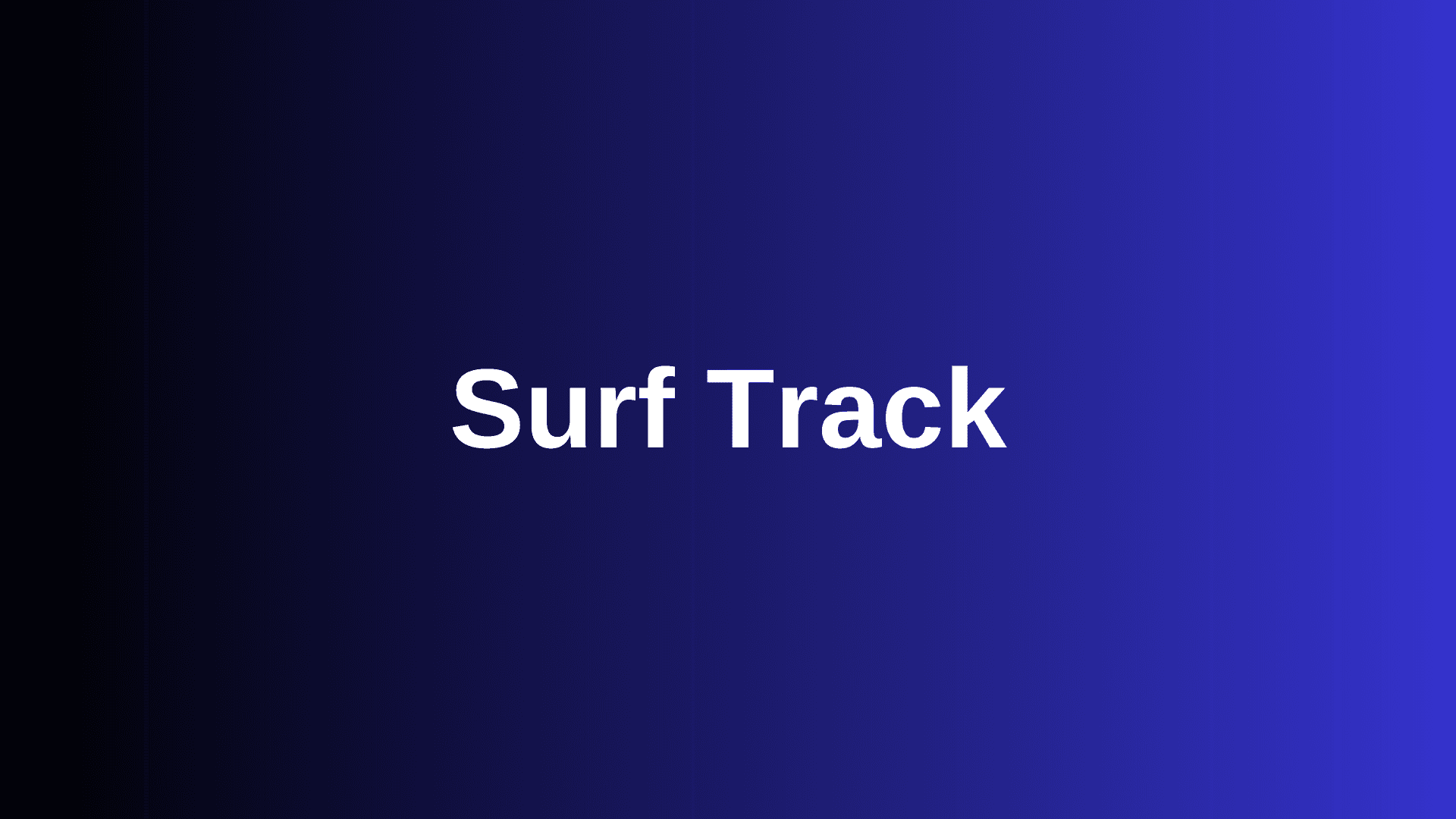 Surf Track